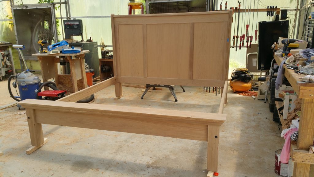 White Oak Bed